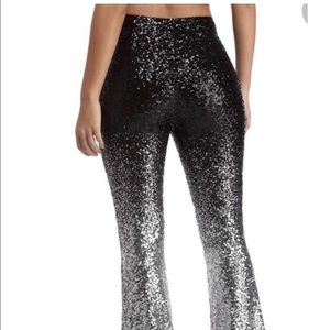 Sequin bell bottoms
